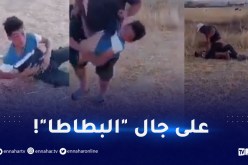 بالفيديو.. فلاح في قمة الغضب يعتدي على طفل والسبب البطاطا!