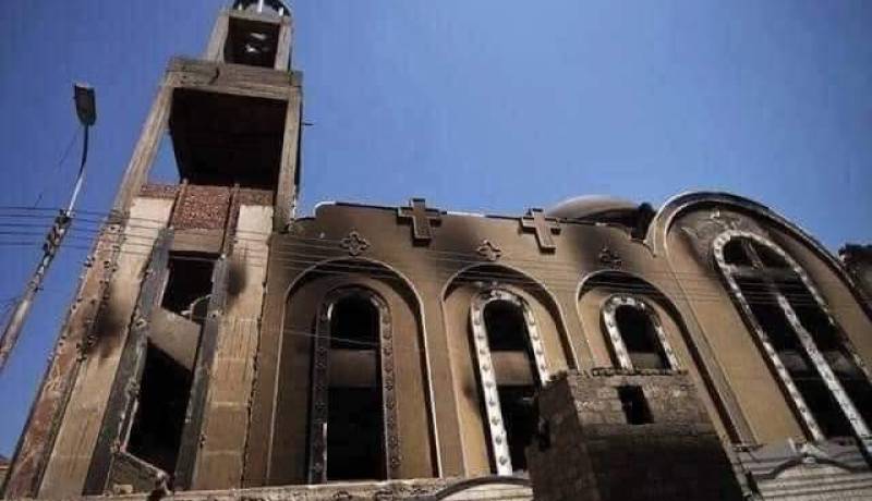 مصر: وفاة 41 شخصا وإصابة 14 آخرين في حريق كنيسة أبي سيفين