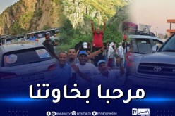 عشرات العائلات الليبية تصل إلى الجزائر وسط أجواء خيالية
