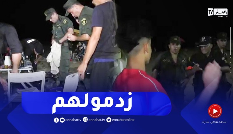 عين تموشنت: شاهد عملية الإطاحة بعدد من مستهلكي الأقراص المهلوسة والمخدرات