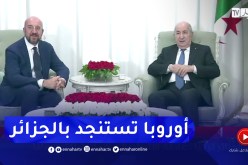 زيارة “شارل ميشال”.. أوروبا تستنجد بالجزائر