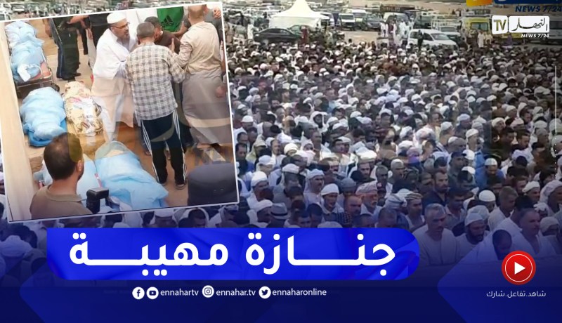 الجلفة: مشاهد مهيبة في مراسيم تشييع جنازة ضحايا حادث المرور “المروع”