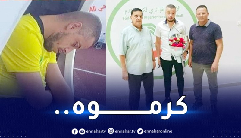 لجنة التحكيم تُهنئ الحكم دعاس على أداء واجبه في لقاء خنشلة-سوسطارة