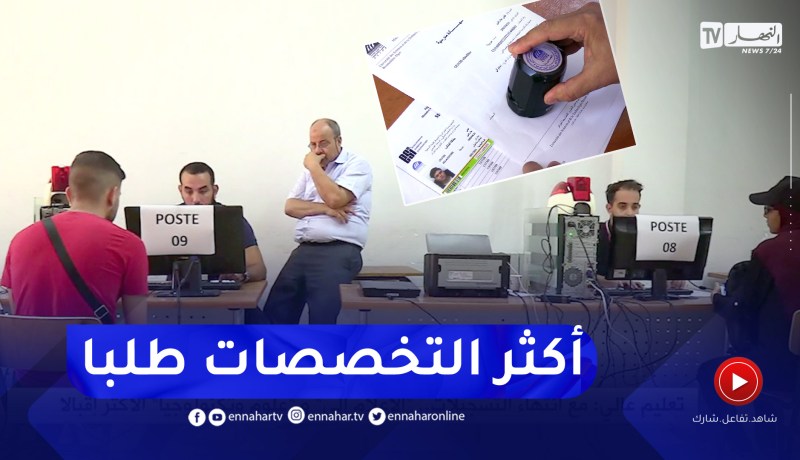 تعليم عالي: مع انتهاء التسجيلات.. “الإعلام الآلي” و “علوم وتكنولوجيا” الأكثر إقبالا