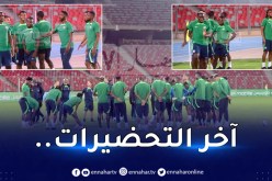 بالصور.. آخر حصة تدريبية للمُنتخب النيجيري قبل ودية الخضر