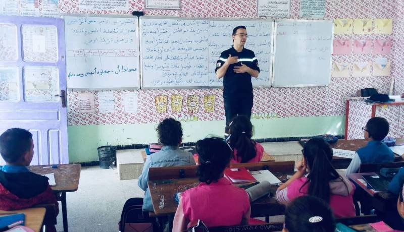 اعرف مسارك الآمن من البيت إلى المدرسة