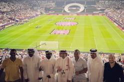 بالصور..قديورة حاضر في حفل افتتاح ملعب لوسيل