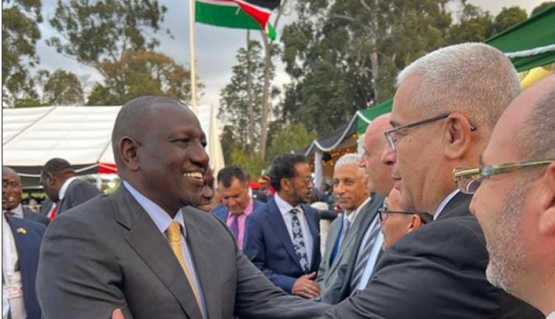 بوغالي يشارك بنيروبي في حفل تنصيب رئيس كينيا الجديد