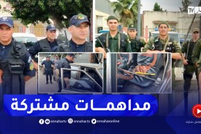 في عمليات مداهمة مشتركة بمدينة الجديدة بوعينان حجز أسلحة بيضاء وتمشيط شوارع المدينة