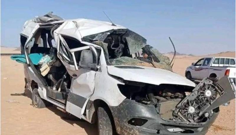 إرتفاع حصيلة حادث جانت لـ9 وفيات و6 جرحى