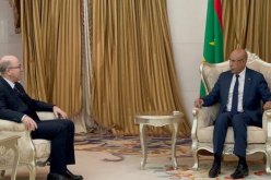 الوزير الأول يُستقبل من طرف الرئيس الموريتاني