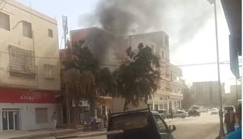  حاسي مسعود..حريق يودي بحياة شخصين نشب في محل بحي 40 مسكن