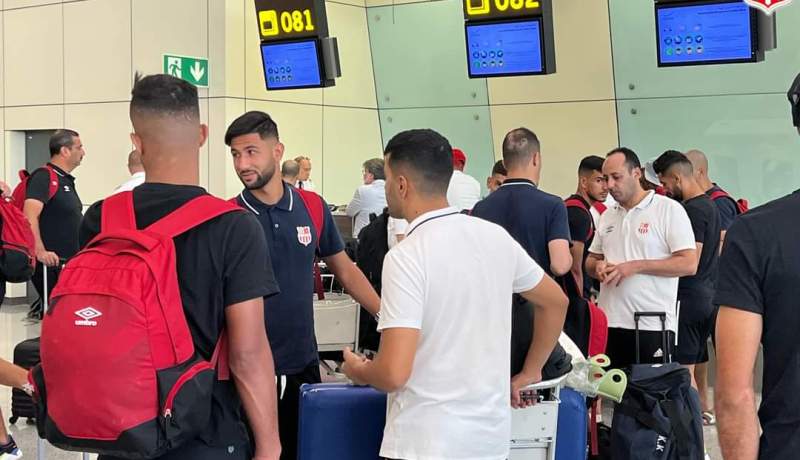 بالصور.. شباب بلوزداد يشد رحاله إلى ليبيريا