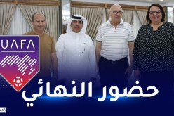 الأمين العام للإتحاد العربي يصل وهران لحضور نهائي كأس العرب