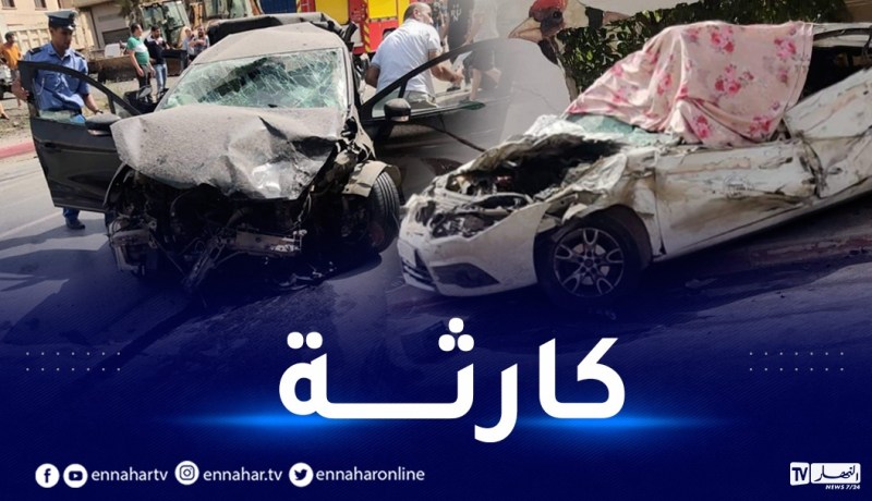مجزرة مرورية.. شاحنة تفقد الفرامل وتصطدم بسبع سيارات بخرايسية في العاصمة