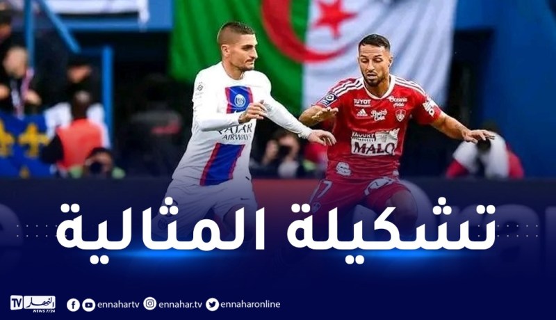 بلقبلة في التشكيلة المثالية للجولة السابعة من الليغ 1