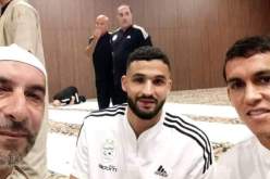 لاعبو الخضر يؤدون صلاة الجمعة بمقر إقامتهم بوهران