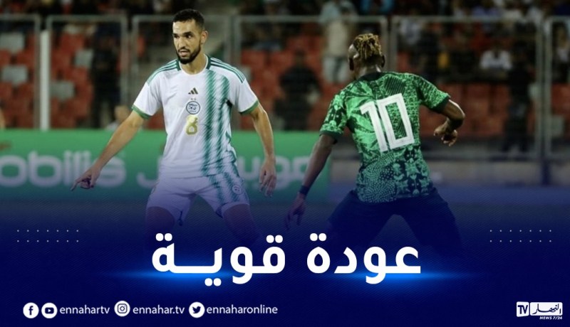 بن طالب يعبر عن سعادته بفوز الخضر ضد غينيا ونيجيريا