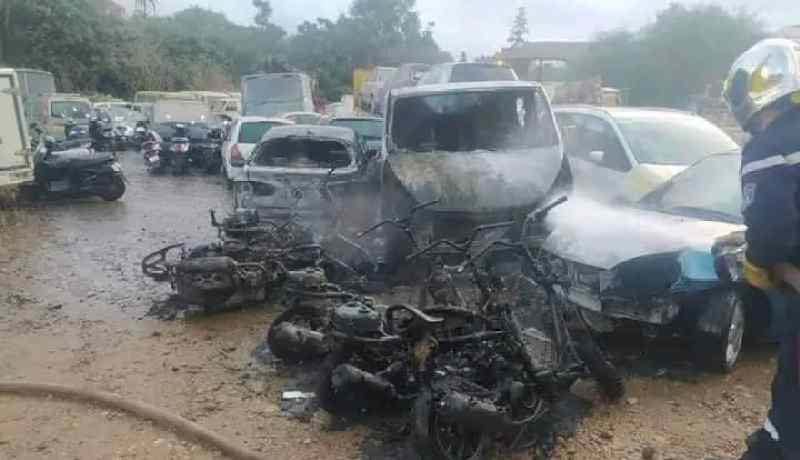الشلف: إحتراق 5 سيارات و7 دراجات بالمحشر البلدي