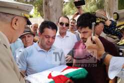 العقيد جابو يقدّم رسالة تعزية الفريق أول شنقريحة إلى إبني الراحل مهداوي