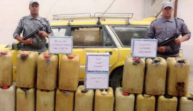 جمارك: حجز 7 آلاف قرص مهلوس بتقرت و1140 لتر من المازوت بتبسة