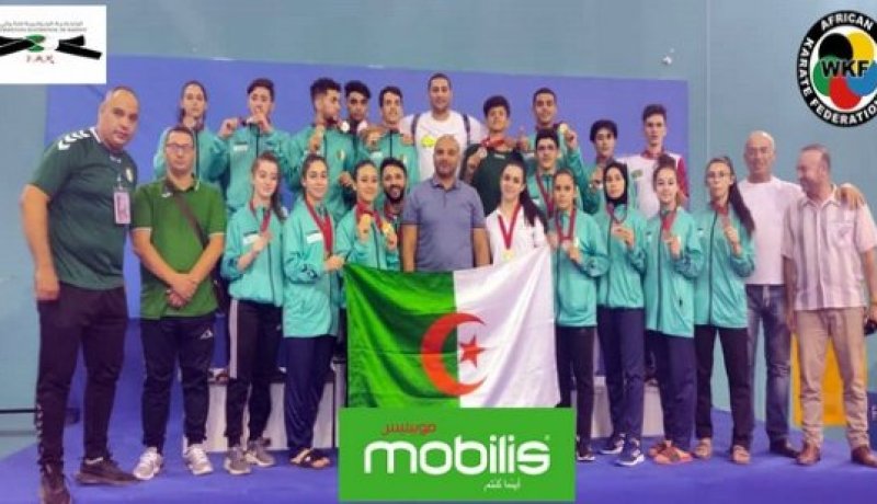 بطولة شمال إفريقيا.. المنتخب الوطني للكاراتي دو يحصد 46 ميدالية