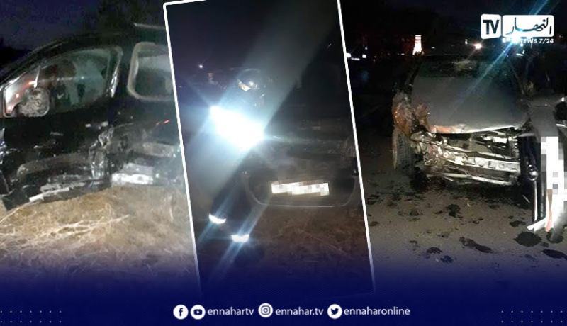 سيدي بلعباس..اصابة 5 أشخاص اثر حادث مرور بالطريق الوطني رقم 13 