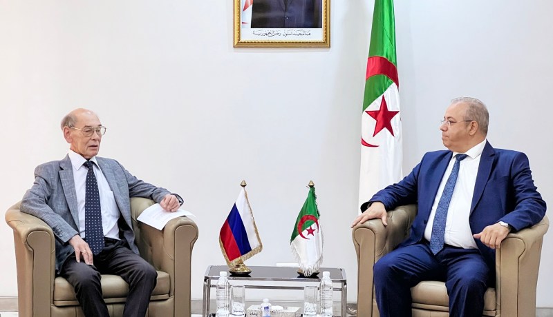 وزير الصناعة يبحث مع السفير الروسي تعزيز التعاون