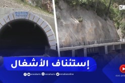 بجاية: إستئناف أشغال إزدواجية وعصرنة طريق منعرجات خراطة
