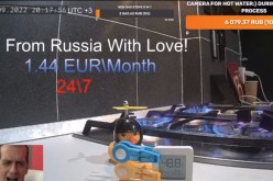 لإغاظة” الأوروبيين.. روسي يخصص بثا مباشرا على مدار الساعة لغاز منزلي مشتعل