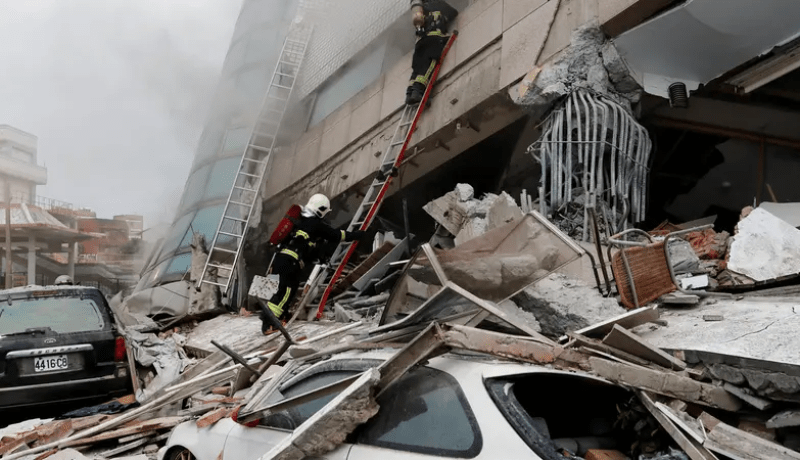 فيديوهات مُرعبة.. زلزال مُدمر بشدة 7.2 يضرب تايوان