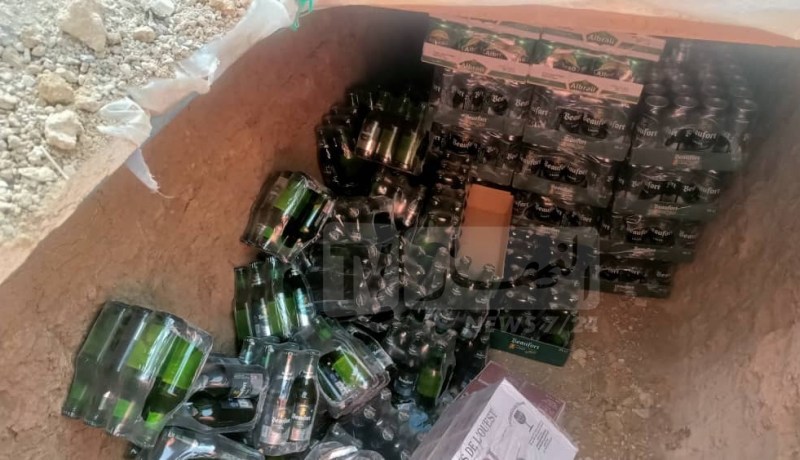 وهران.. حجز 2455 قارورة خمر في سبدو