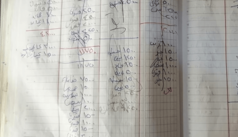 دفتر كريدي لمُروج مخدرات يفضحه أمام العدالة