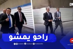 شاهد..تنقل الوزراء من البرلمان الى مجلس الأمة مشياً على الأقدام