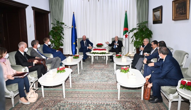 يشرف عليها رئيس الجمهورية وشارل ميشال.. محادثات موسعة بين الجزائر والمجلس الأوروبي