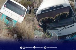 إصابة 12 شخصا في إنحراف حافلة ببومرداس