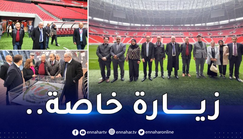 بالصور.. رئيس المجلس الشعبي الوطني بوغالي يزور ملعب بوشكاش بالمجر