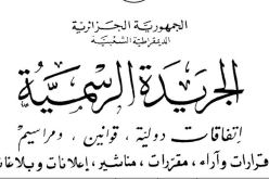 صدور مرسوم تنفيذي يحدد شروط استفادة العامل من عطلة  لإنشاء مؤسسة