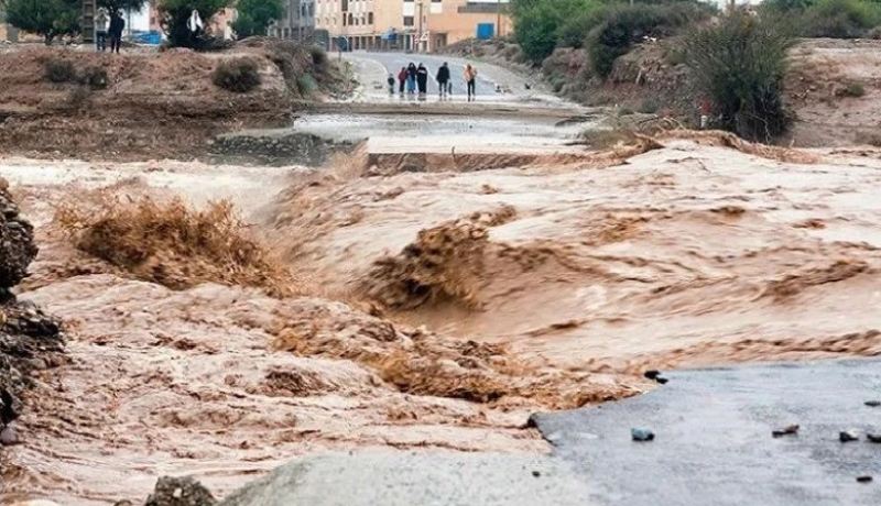 هذه الطرق مقطوعة بسبب الإضطرابات الجوية