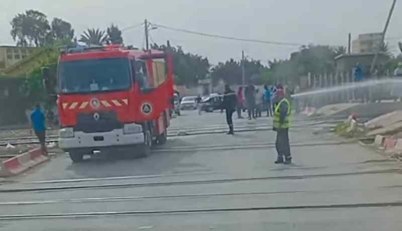 وفاة شاب دهسه قطار بالسانية في َوهران