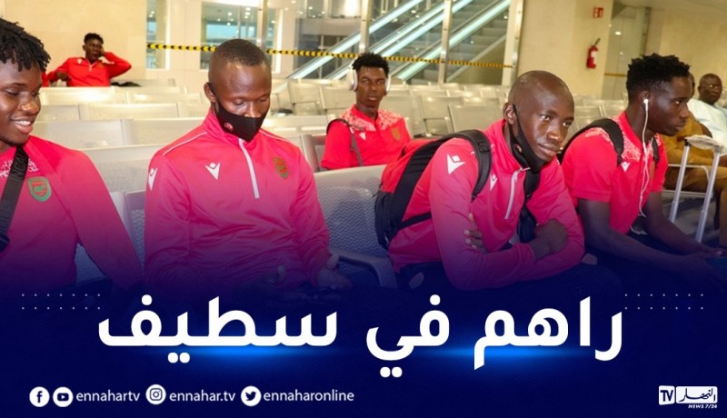 بالصور.. منافس شباب بلوزداد في رابطة الابطال يصل سطيف