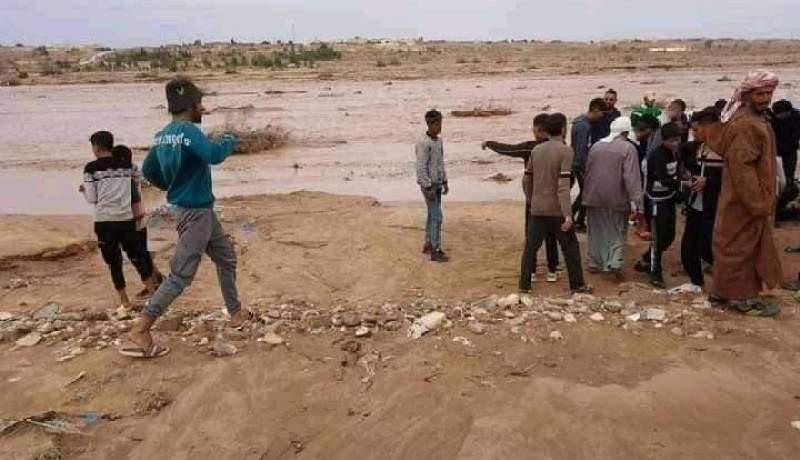 الجلفة: وفاة طفل جرفته سيول “واد نواورة” بمسعد