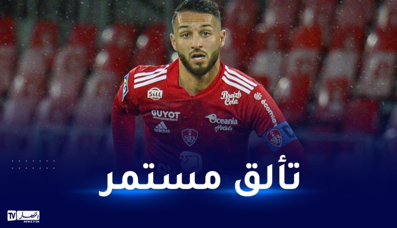 بلقبلة لاعب الشهر في بريست