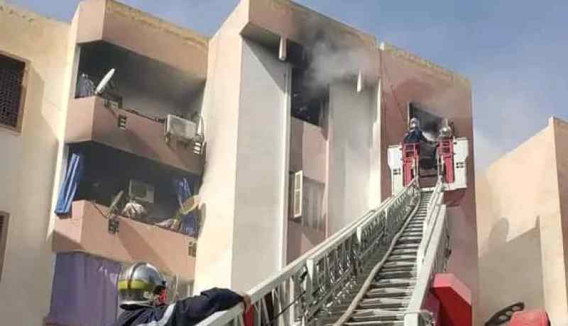 الشلف: إنقاذ 3 أشخاص في إندلاع حريق بمسكن في الشرفة