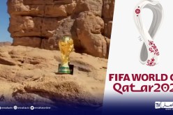 بالفيديو..مجسم كأس العالم يزور الجزائر