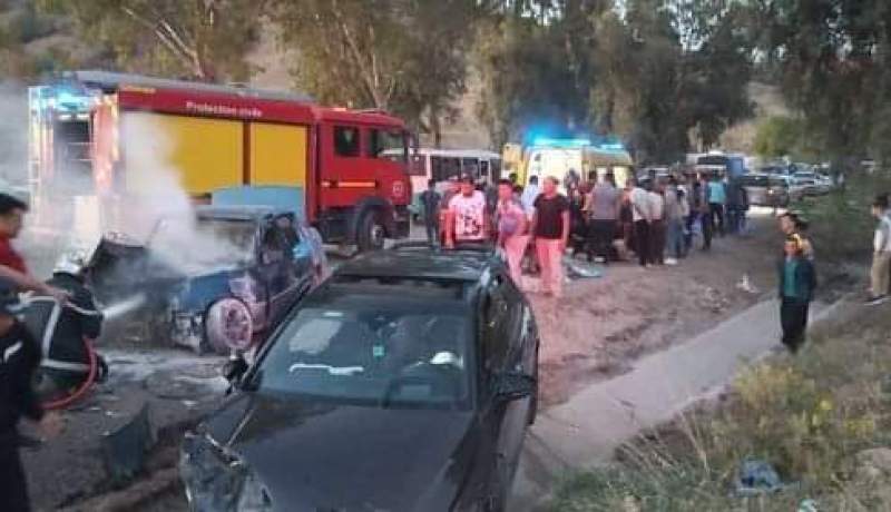 قسنطينة : قتيل و 3 جرحى في إصطدام بين سيارتين بحامة بوزيان