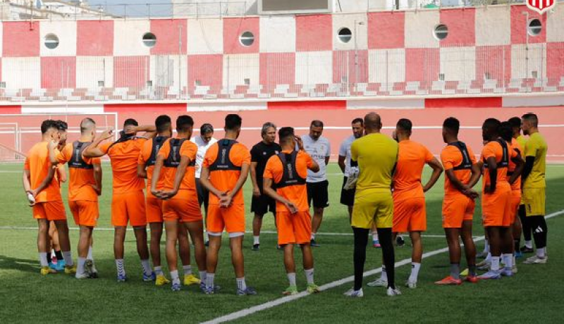 بالصور.. شباب بلوزداد يباشر تحضيراته لاستقبال نجم مقرة