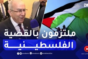 “رمطان لعمامرة :” لقاءاتي مع وزراء الخارجية كانت مُثمرة ونحن ملتزمون بالقضية الفلـ.ـسطينية