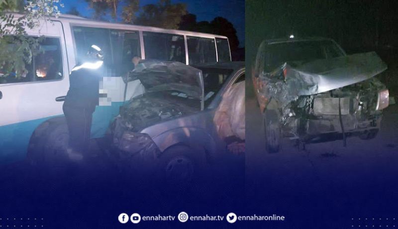 سيدي بلعباس..اصابة 6 أشخاص اثر حادث مرور بالطريق الوطني رقم 7