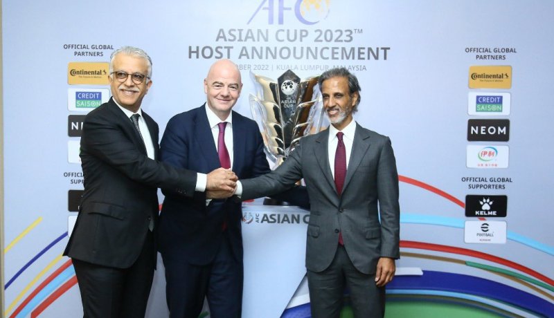 قطر تفوز بتنظيم كأس أمم آسيا 2023